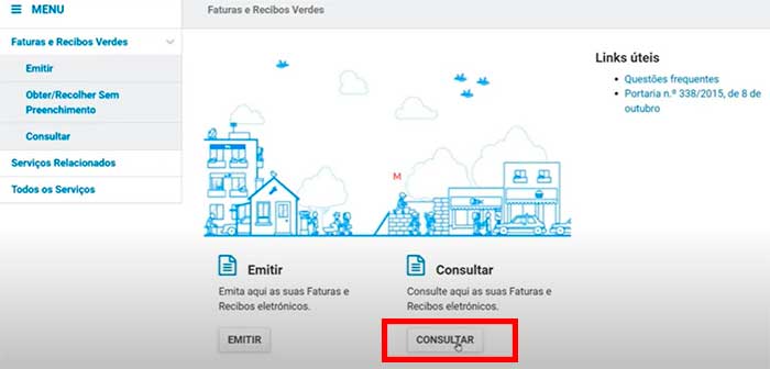 Consultar Recibos Verdes