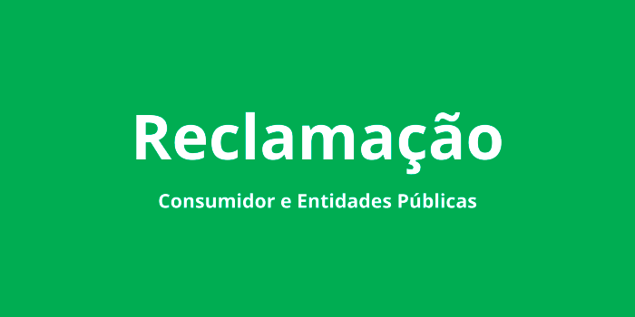 Reclamação Consumidor e Entidades Públicas