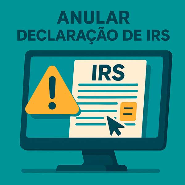 Como Anular uma Declaração de IRS Já Submetida Passo a Passo