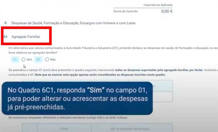 anexo h quadro 6 c 1 preencher declaracao