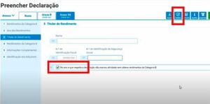 anexo ss titular do rendimento Entregar a Declaração de IRS sem Rendimentos