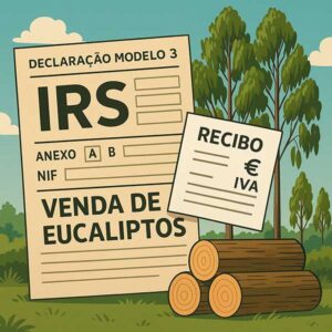 como declarar venda de eucaliptos no irs