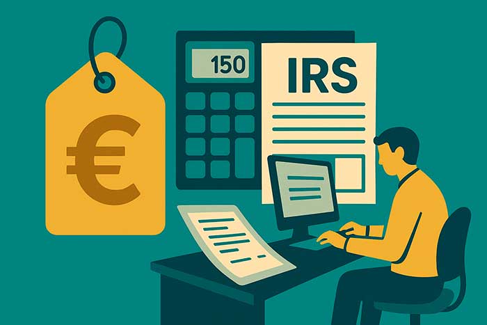 quanto se paga a um contabilista para fazer o irs